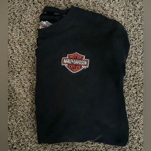 Black Harley Davidson sleeve, Size L